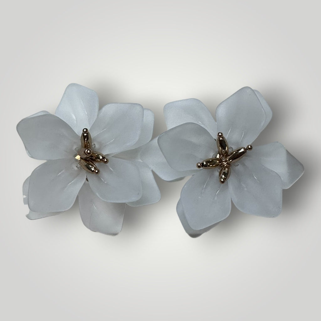 Boucle d'oreille fleurs