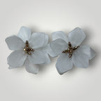 Boucle d'oreille fleurs