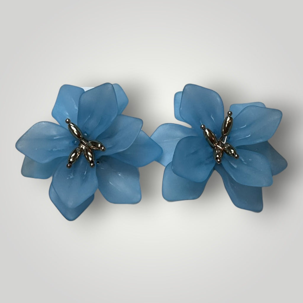 Boucle d'oreille fleurs