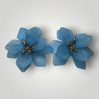 Boucle d'oreille fleurs