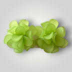 Boucle d'oreille fleurs