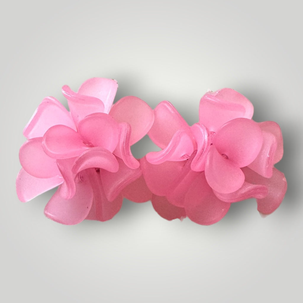 Boucle d'oreille fleurs
