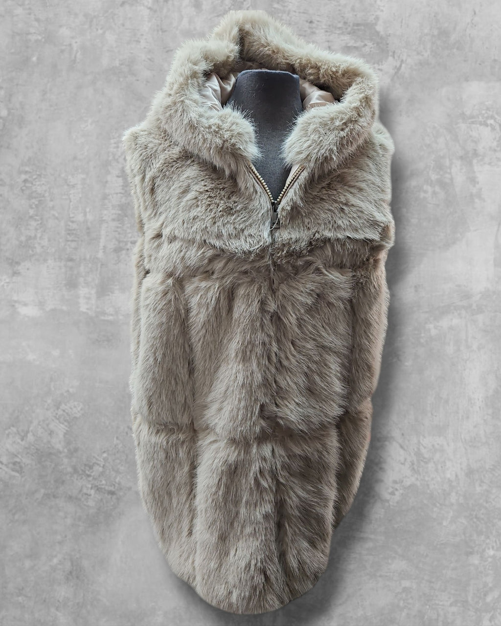 Veste Sans Manche (Fausse Fourrure)