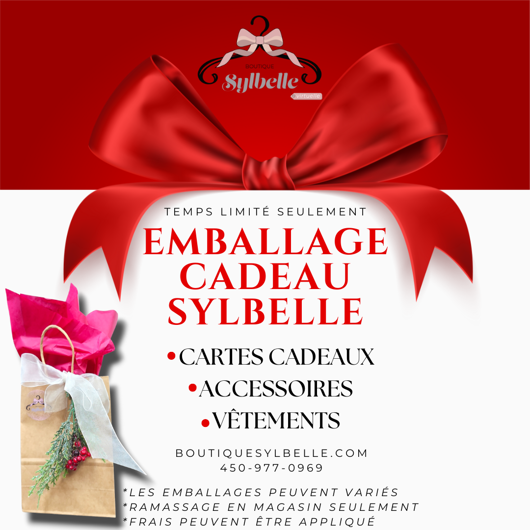 EMBALLAGE CADEAU SYLBELLE NOEL