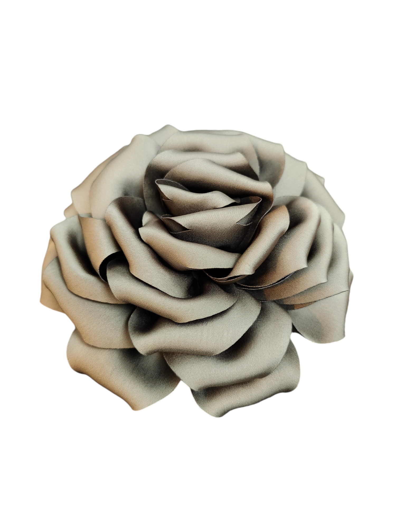 NOUVEAUTÉ BROCHE SATIN ÉPAIS FLEUR AUTOMNE 2024- BOUTIQUE SYLBELLE