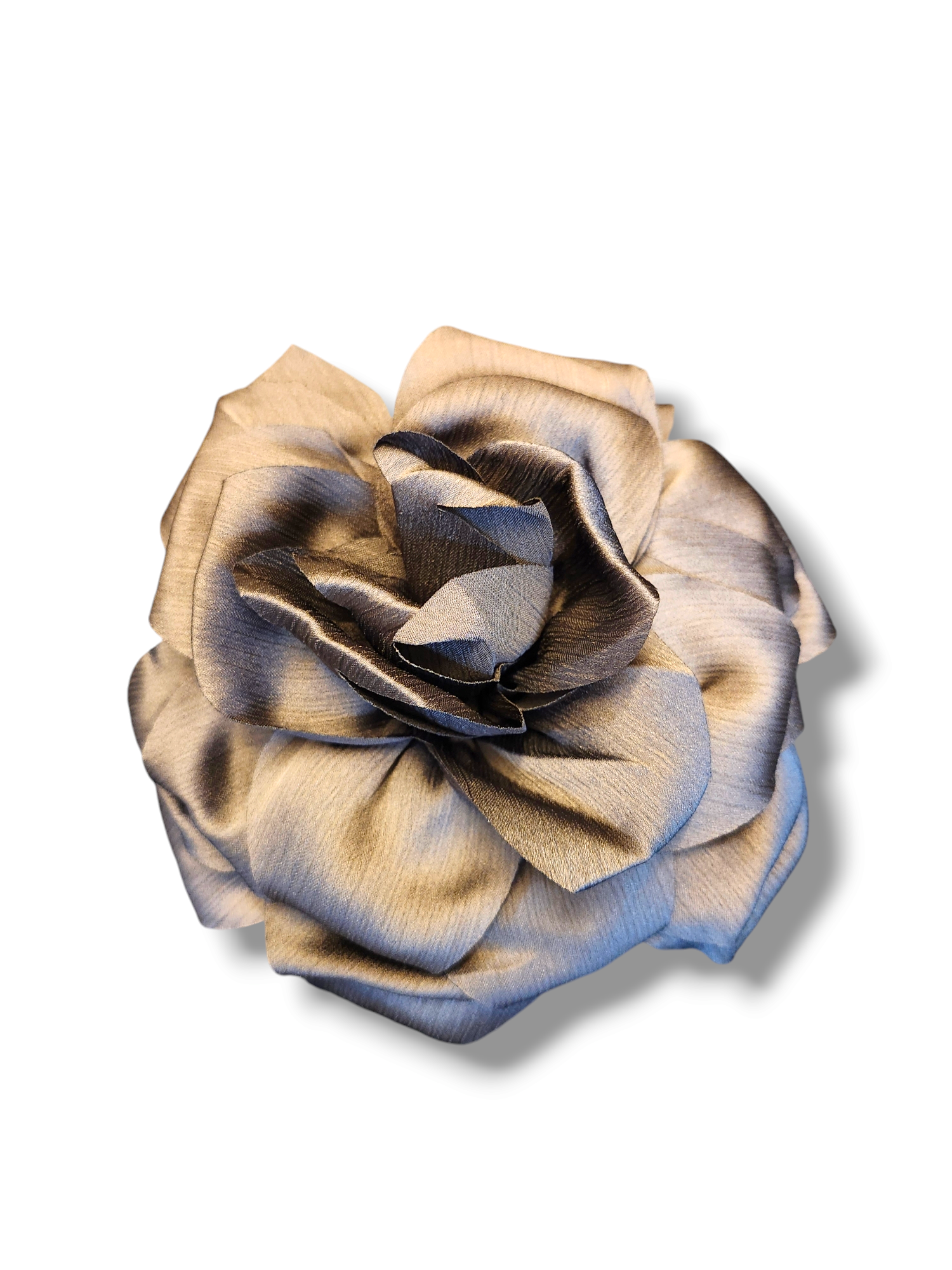 NOUVEAUTÉ BROCHE FLEUR SATIN AUTOMNE 2024- BOUTIQUE SYLBELLE