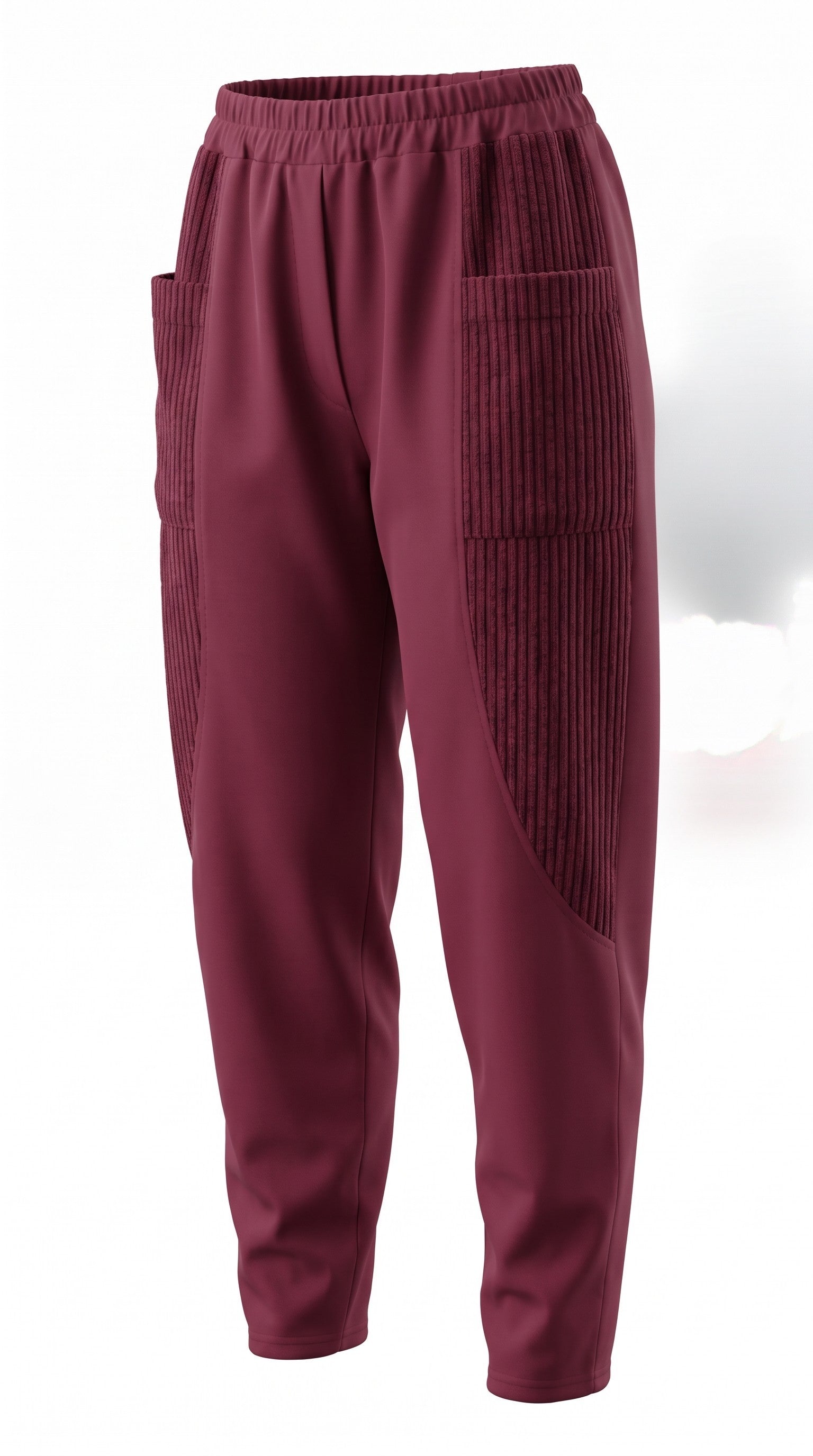 Pantalons avec poches et petit design sur le côté