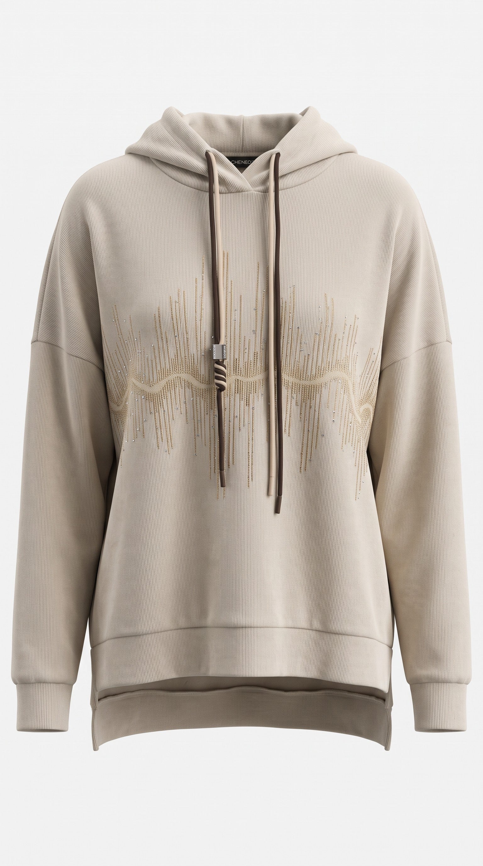 Chandail à capuchon (style corduroy)