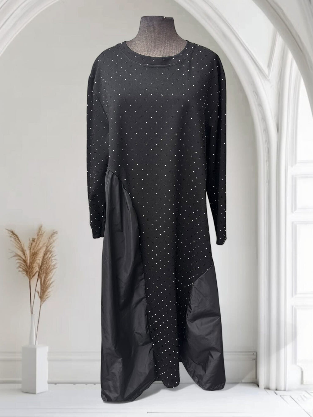 Robe avec brillants