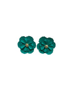 Boucle d'oreille en fleur