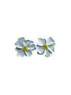 Boucle d'oreille en fleur