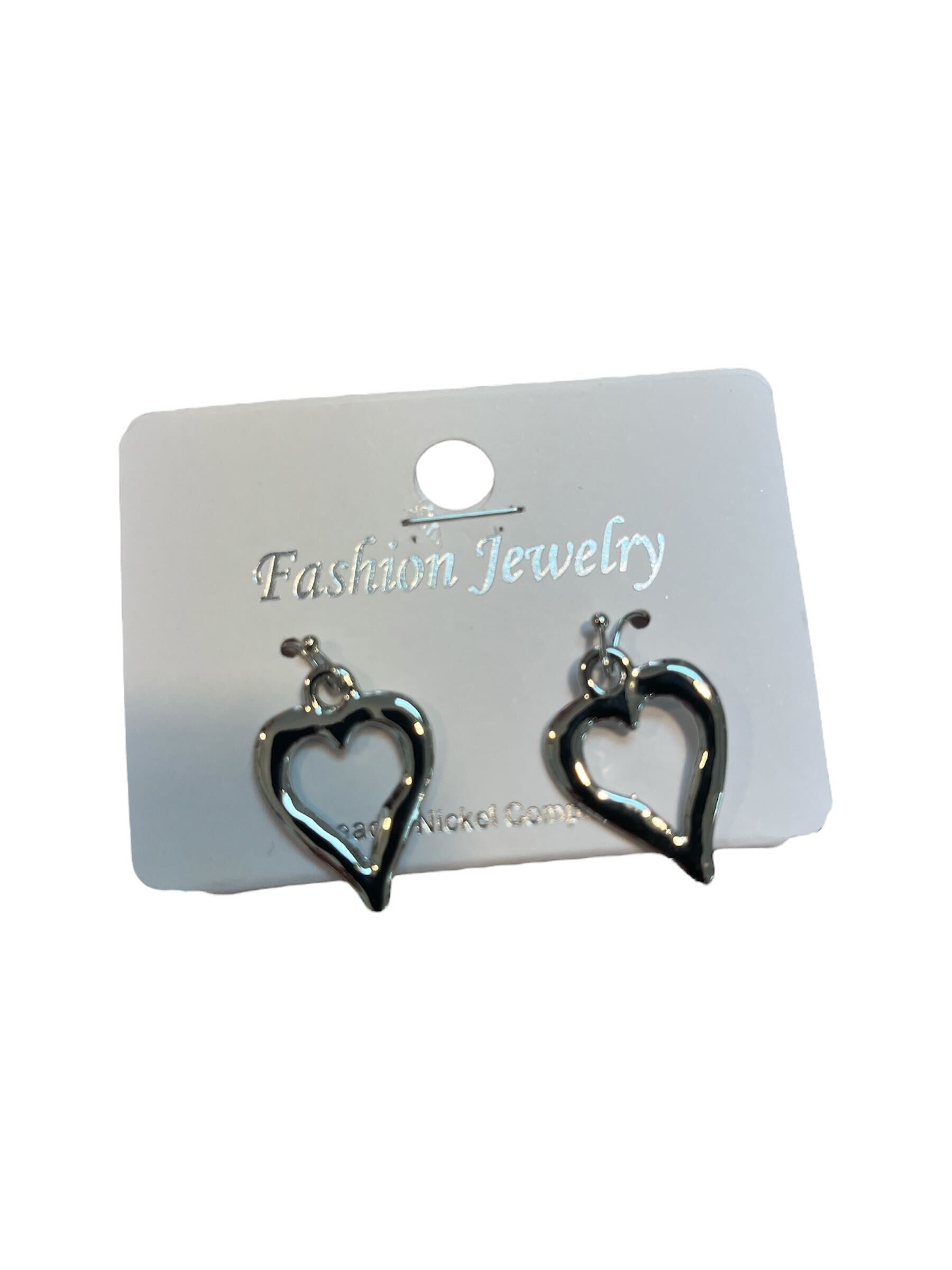 Collier et boucles d'oreilles (Coeur)