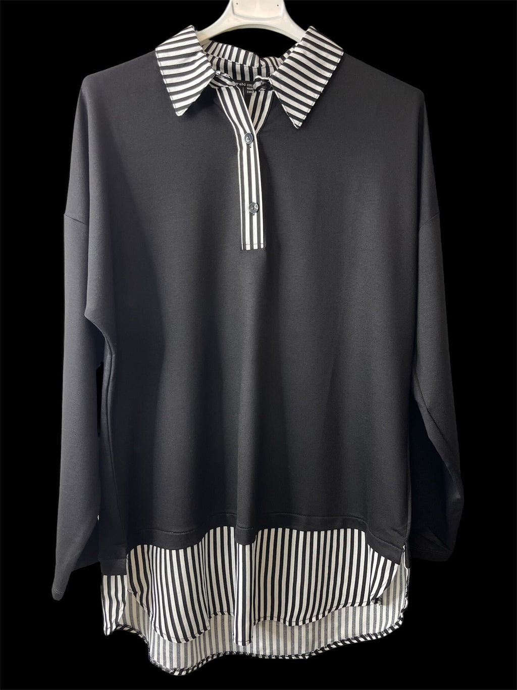 Chandail avec chemise intégrée