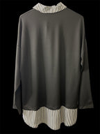 Chandail avec chemise intégrée