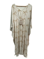 Robe Longue avec palmiers
