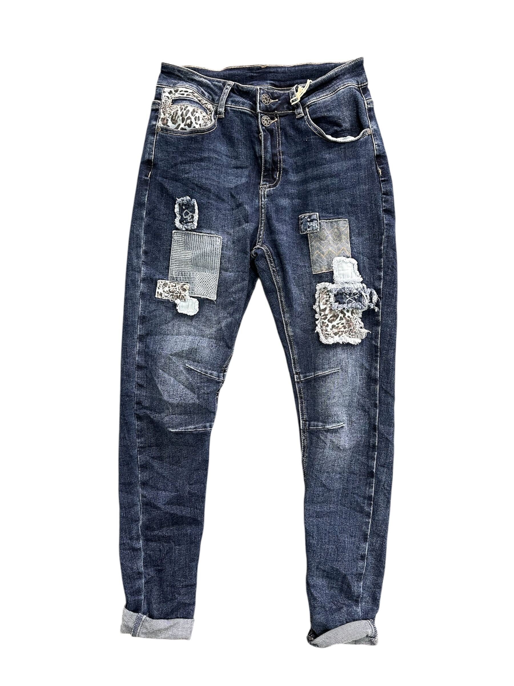 Jeans avec patch