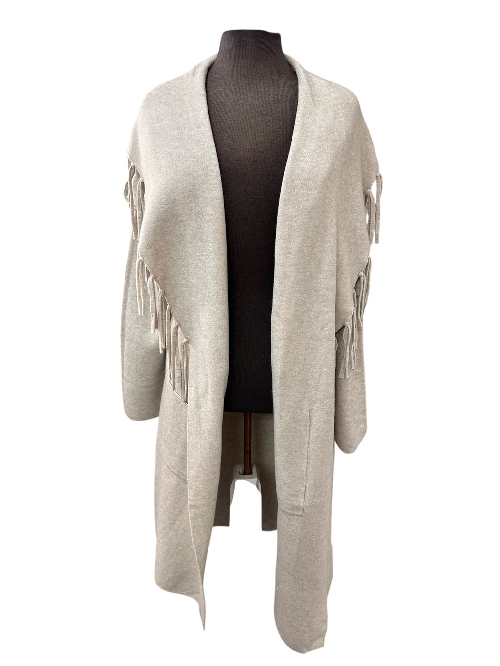 Veste à frange