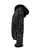 Veste avec bordure du fourrure