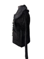 Veste avec attaches en perle