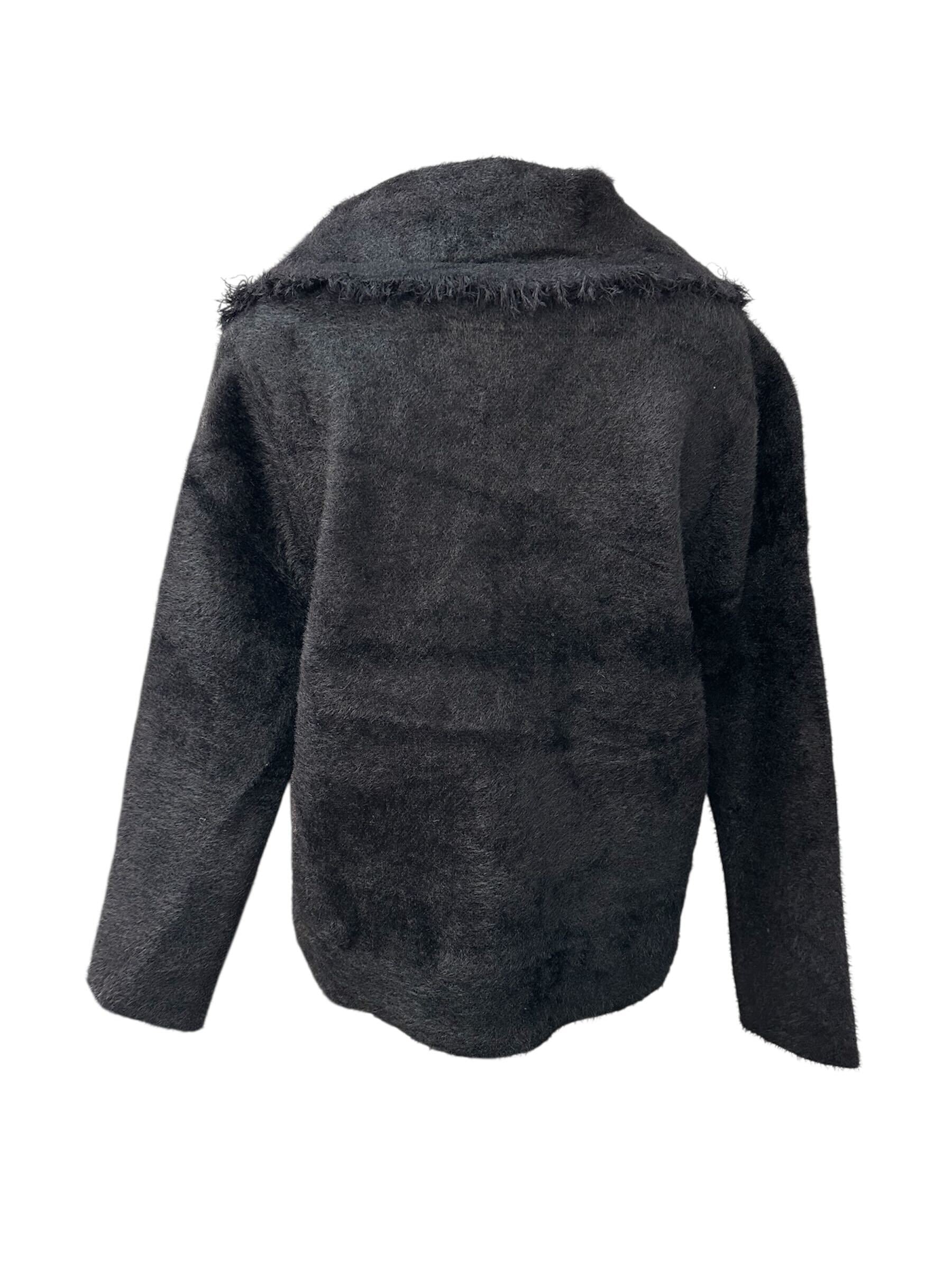 Veste avec attaches en perle