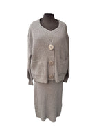 Ensemble robe et cardigan