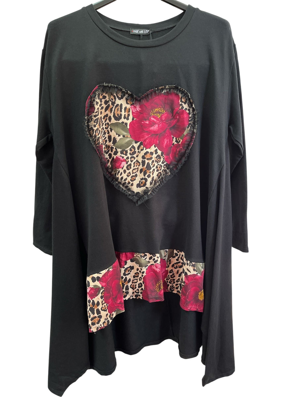 Tunique / Robe (Coeur Léopard)