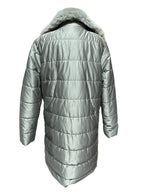 Manteau avec col en fourrure