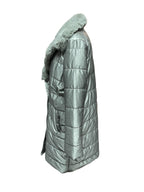Manteau avec col en fourrure
