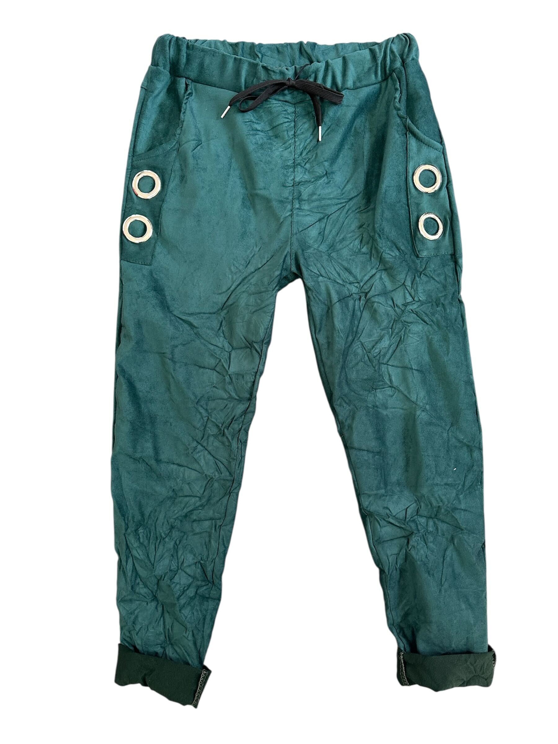 Pantalon en suède