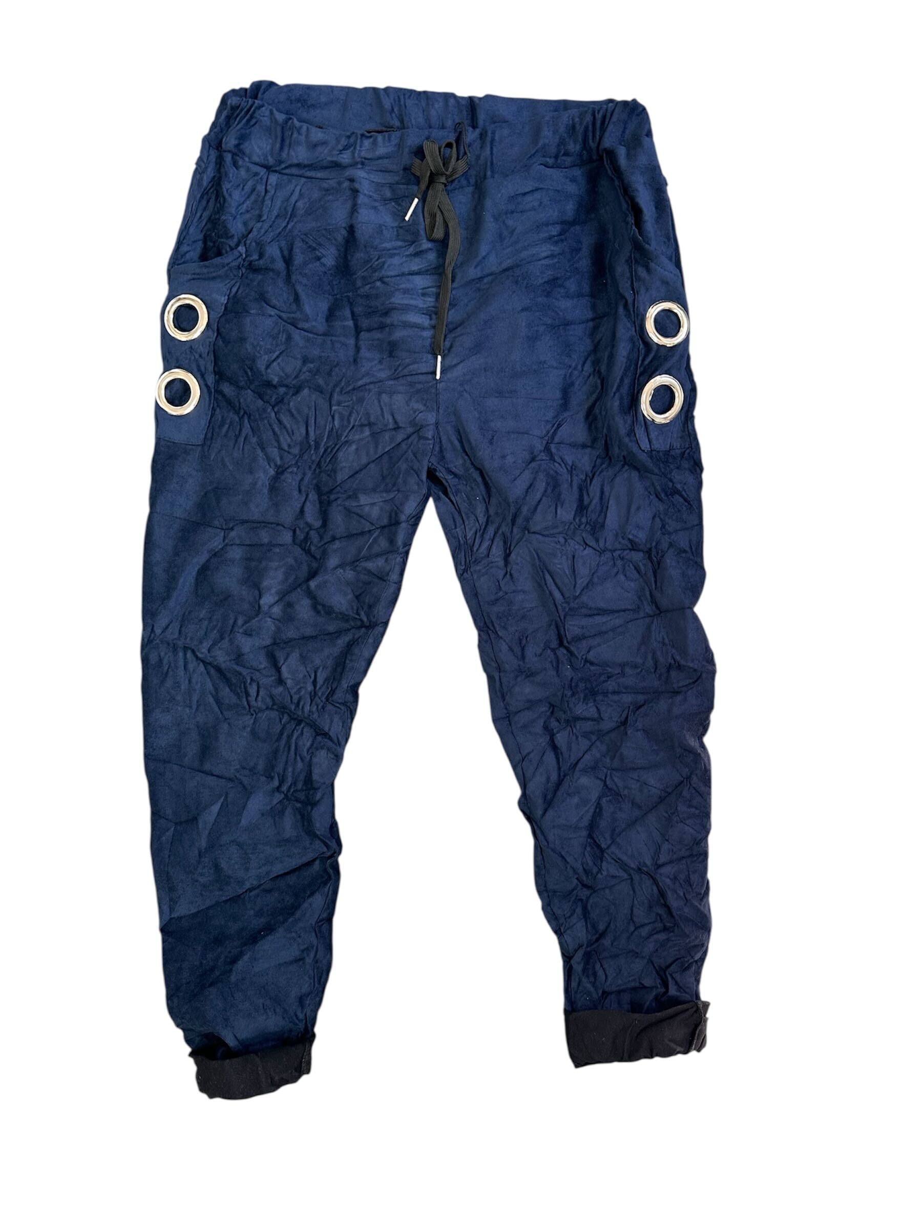 Pantalon en suède