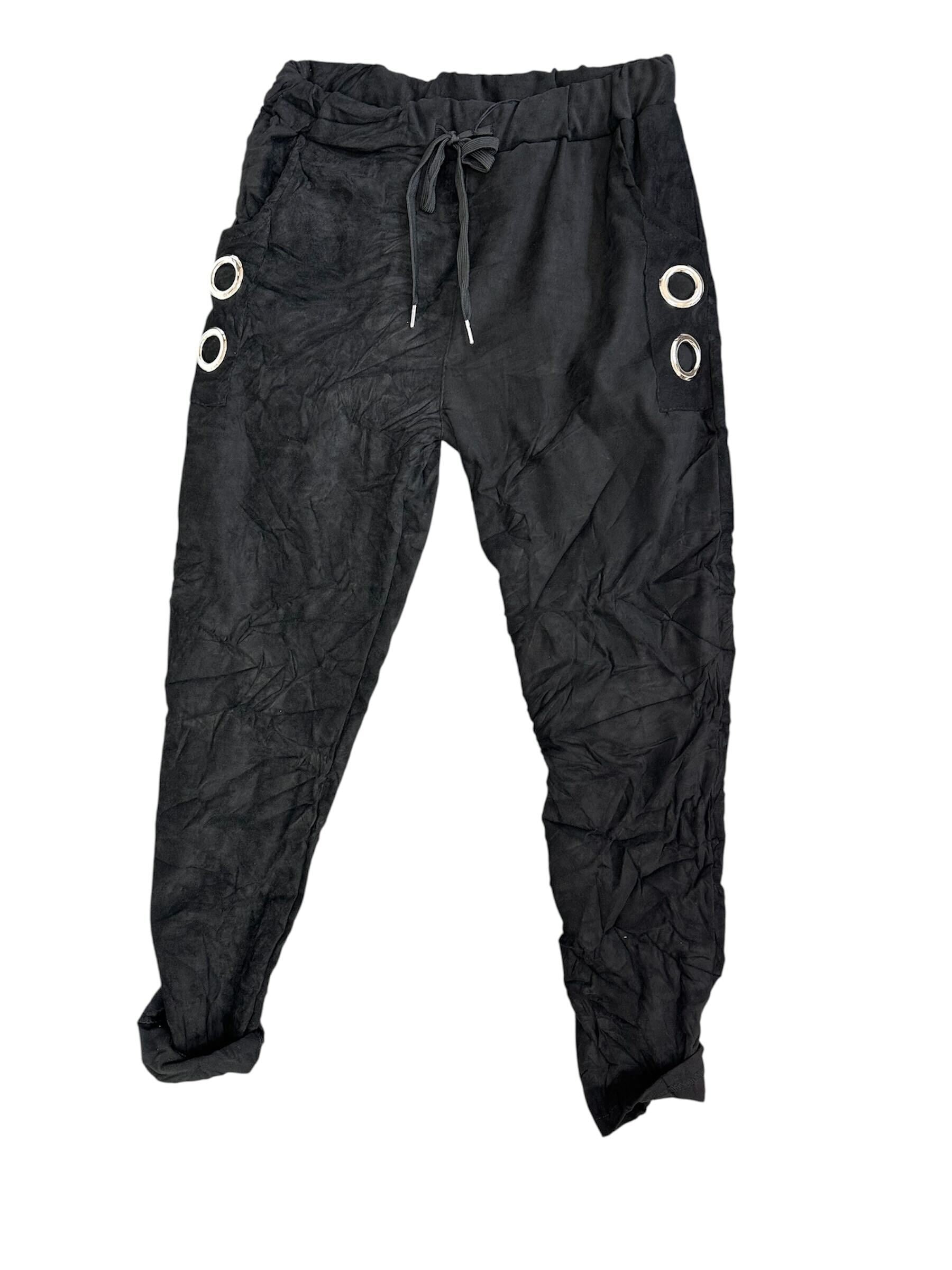 Pantalon en suède