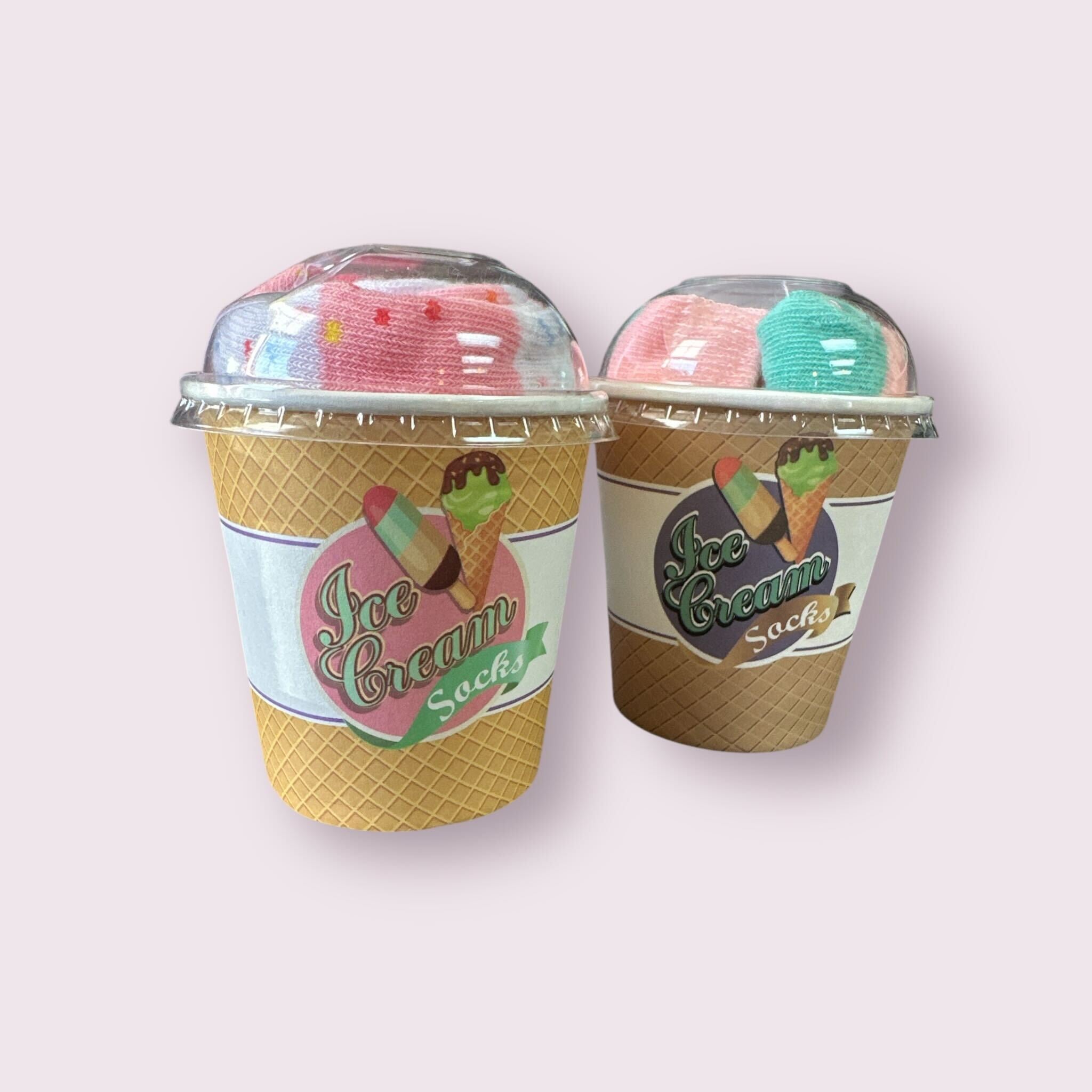 Chaussette crème glacée