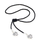 Collier double coeur