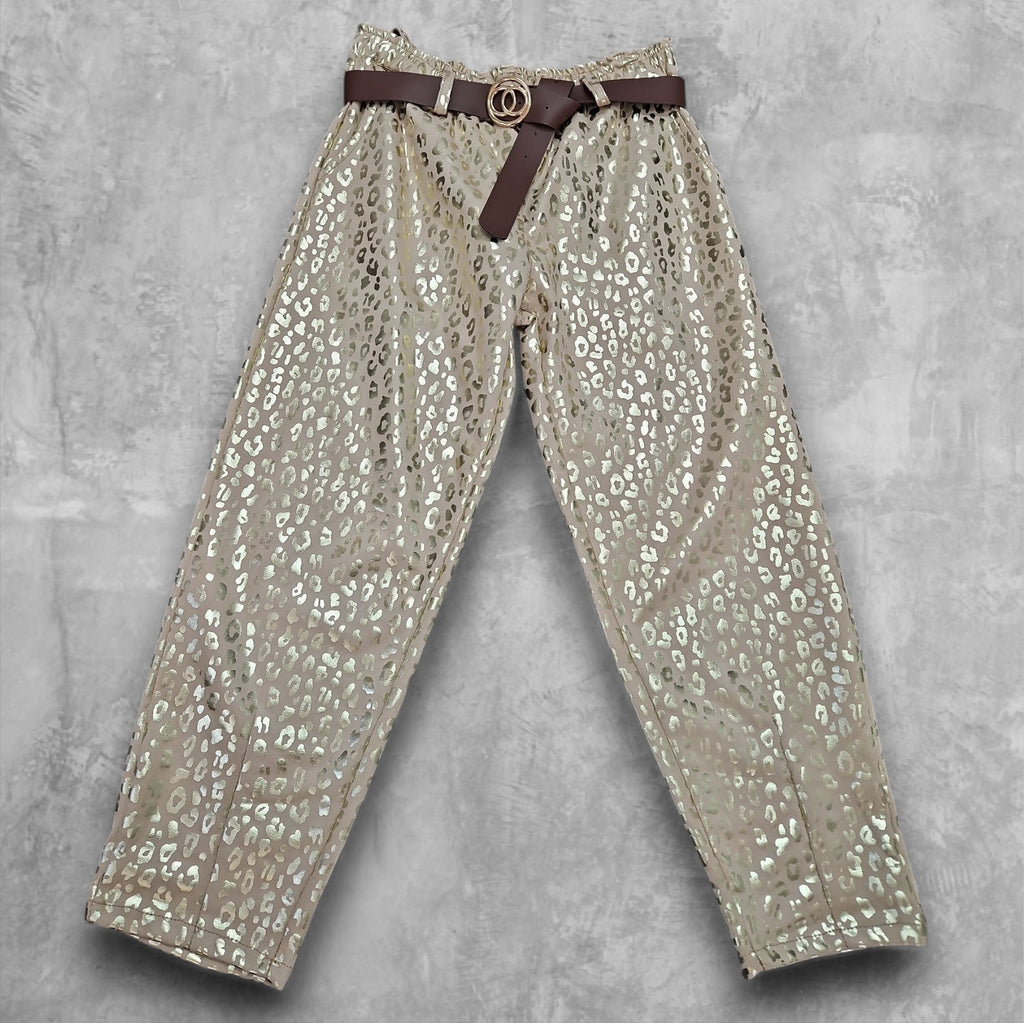 Pantalon (Appliqué Or)