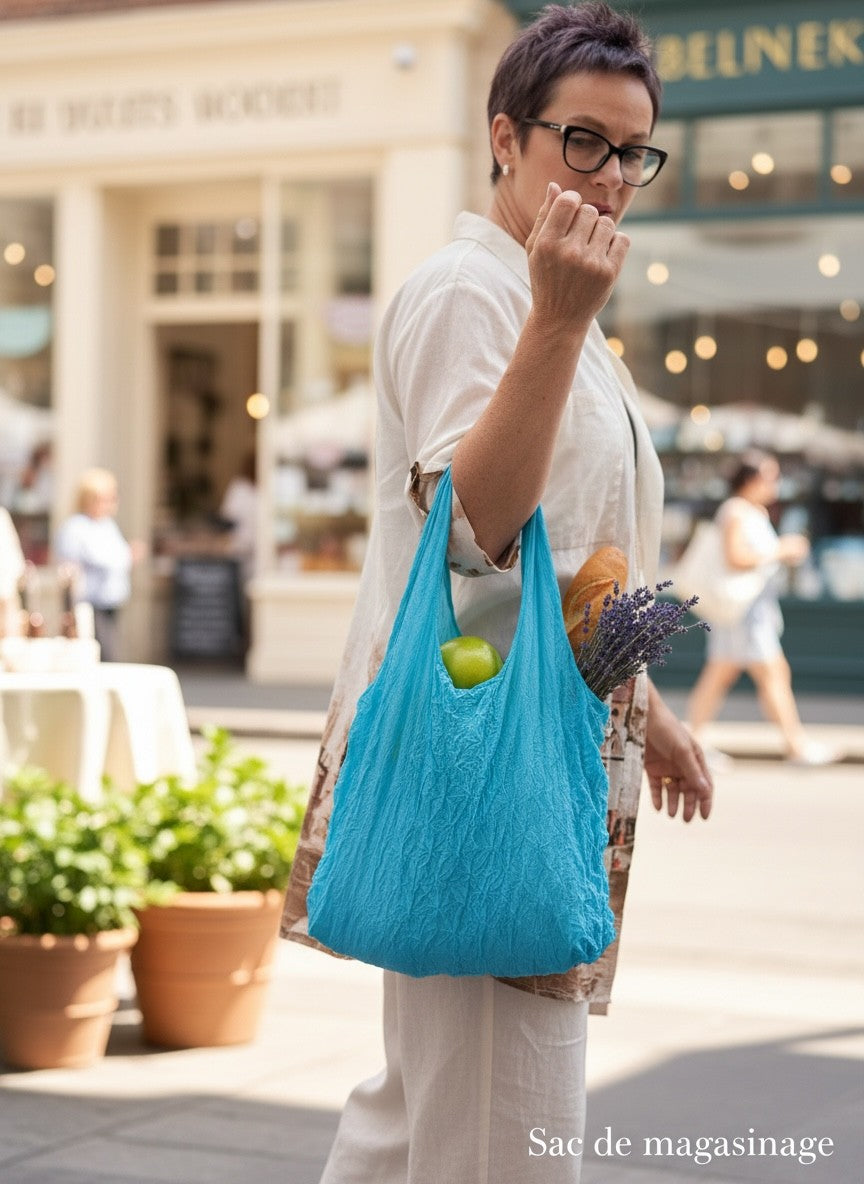 Sac réutilisable de magasinage