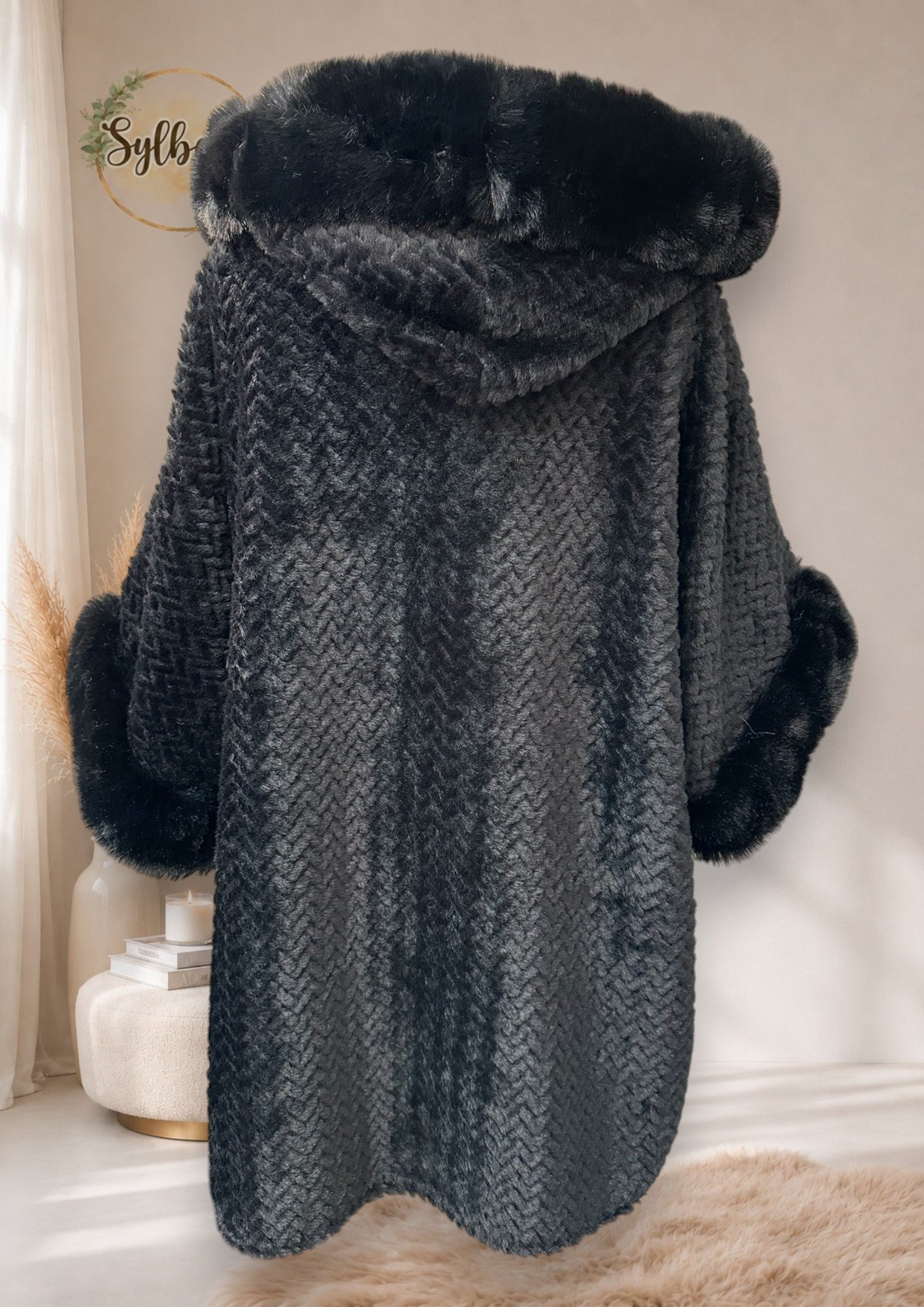 Cape (Fausse Fourrure)