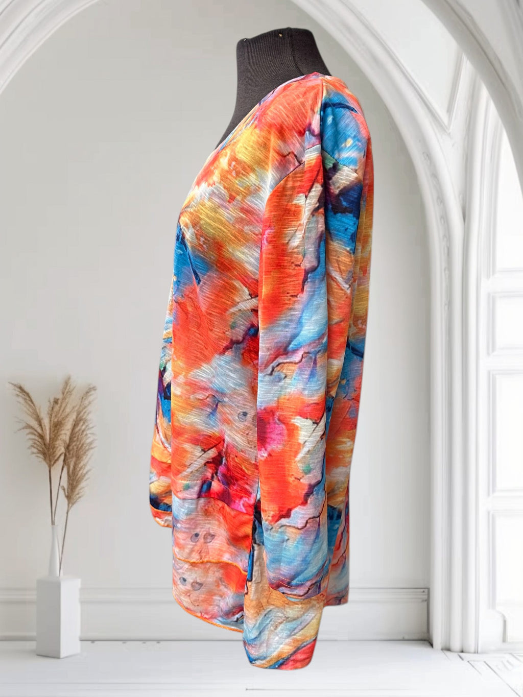 Chandail encolure en v Tango Mango (motif)