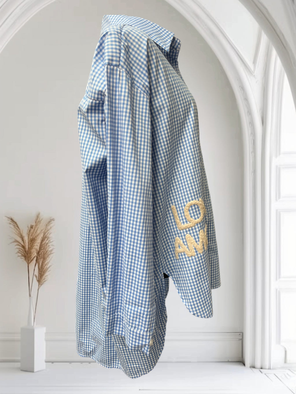 Blouse carreauté (Coeurs)