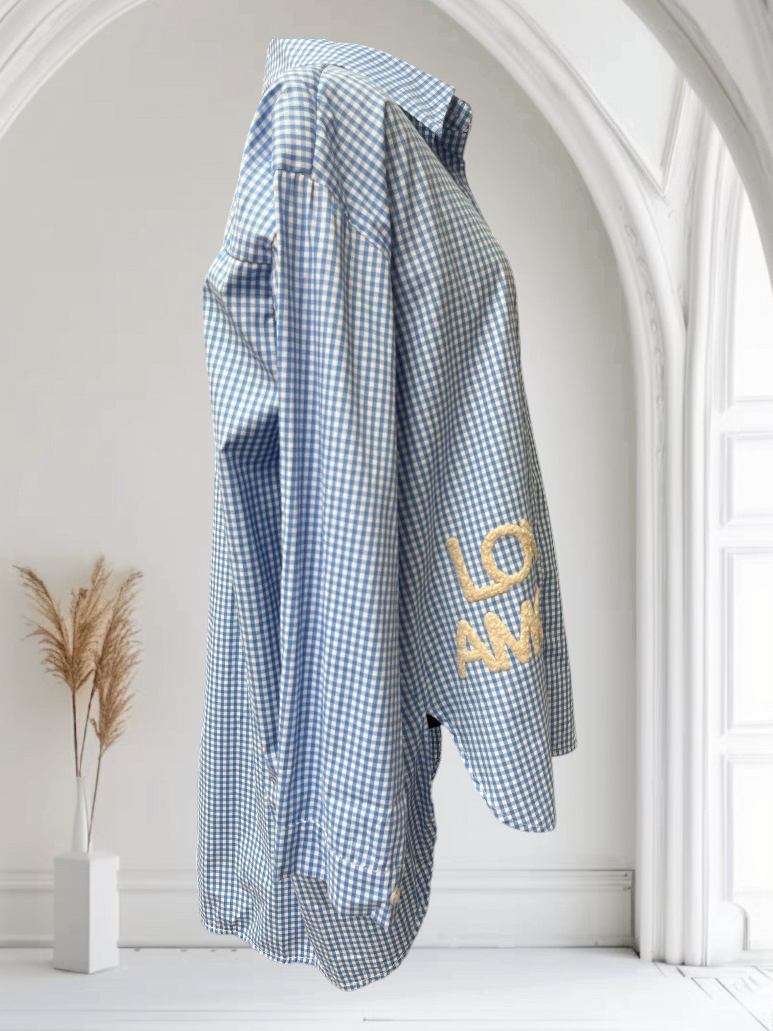 Blouse carreauté (Coeurs)