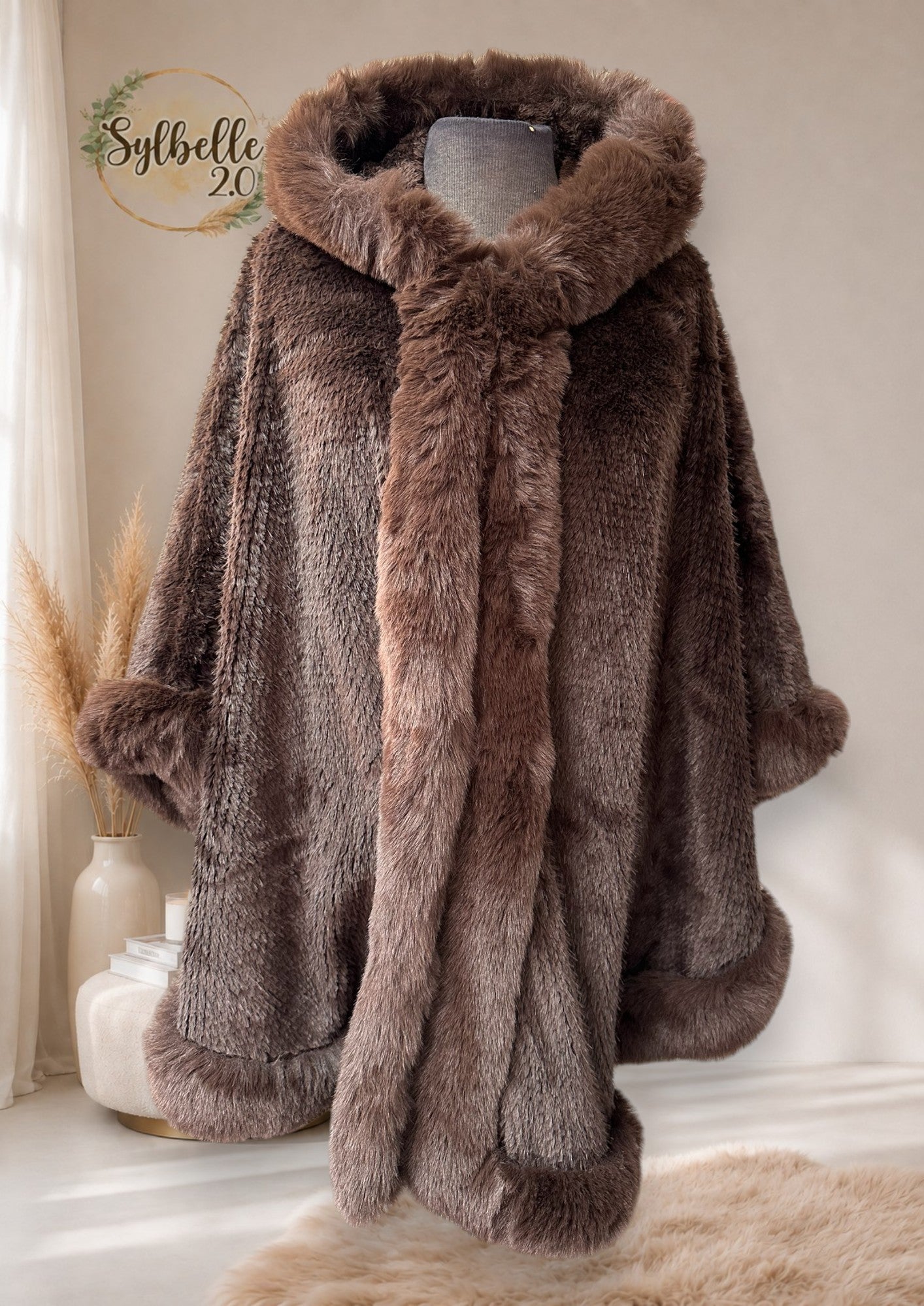 Cape (Fausse Fourrure)