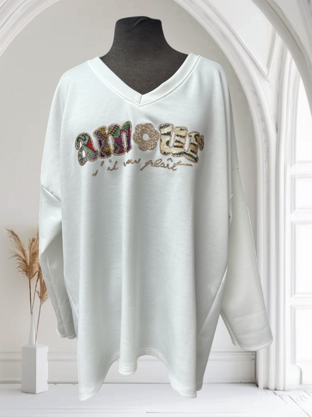 Chandail/Tunique (Amour s'il vous plaît)