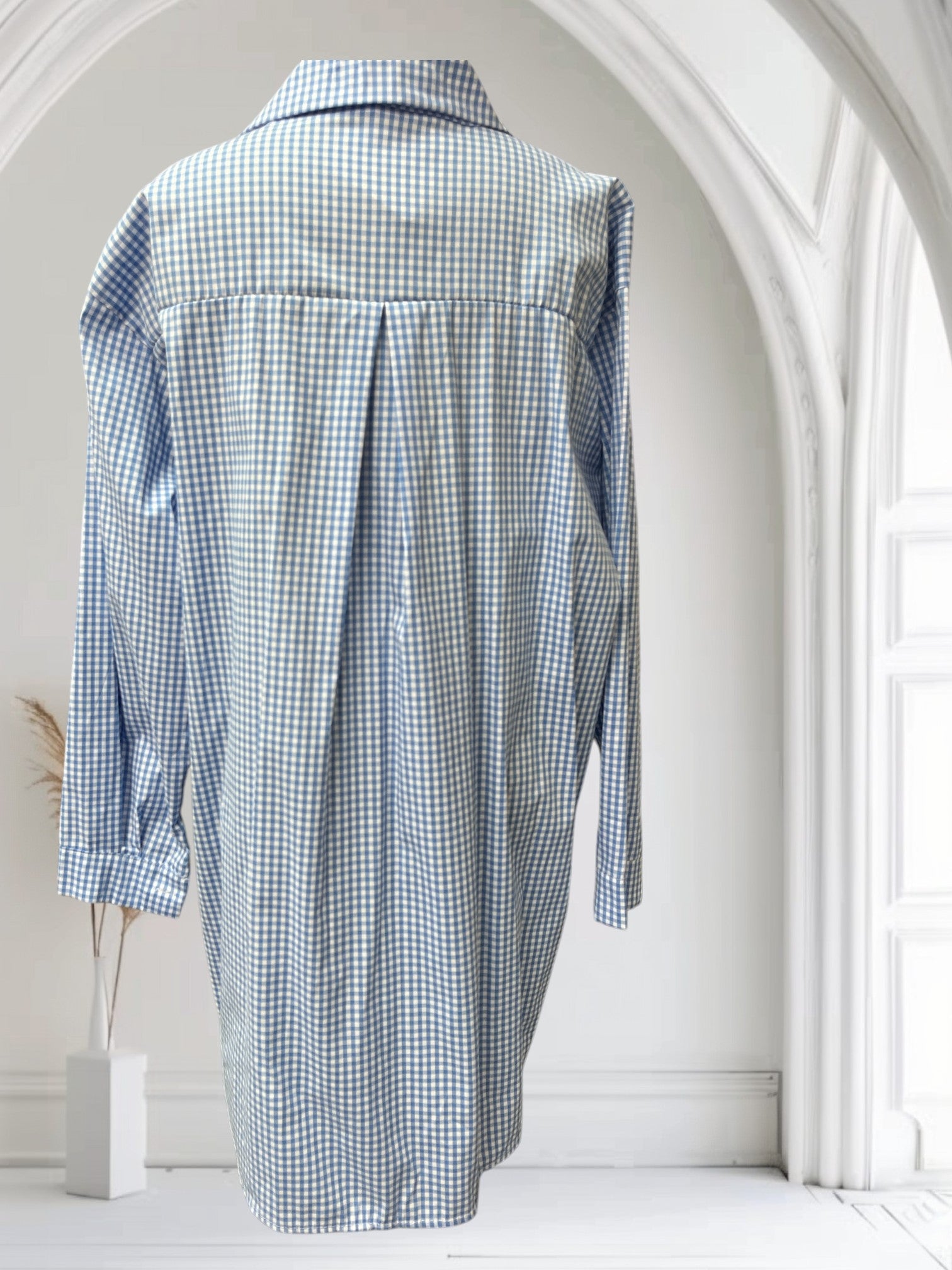 Blouse carreauté (Coeurs)