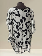 Blouse (motif fleuris)