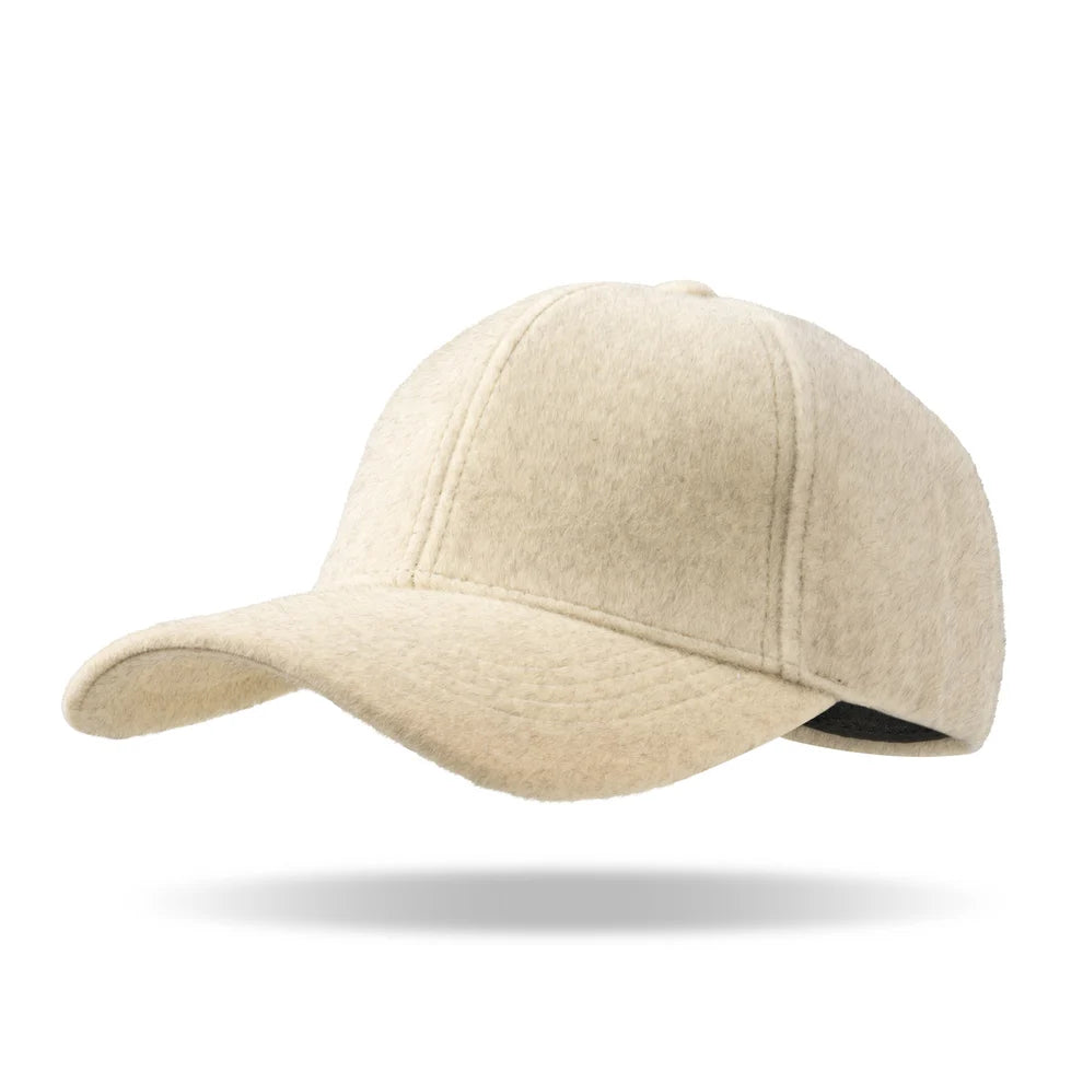 Casquette en tissu hivernal douillet