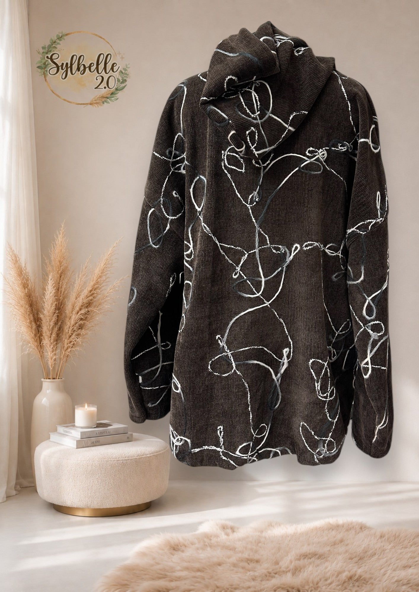 Veste à capuchon