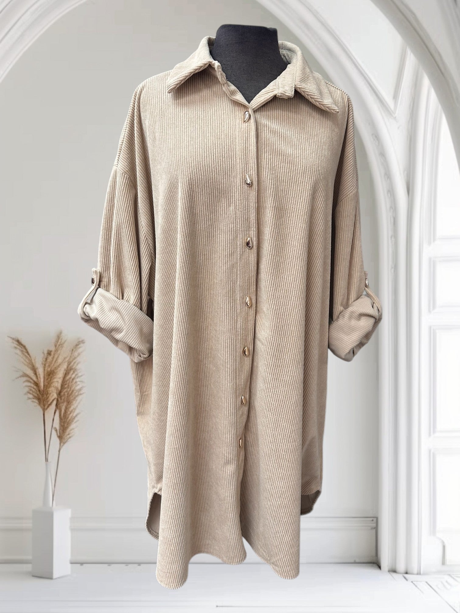 Chemise Oversize à Boutons