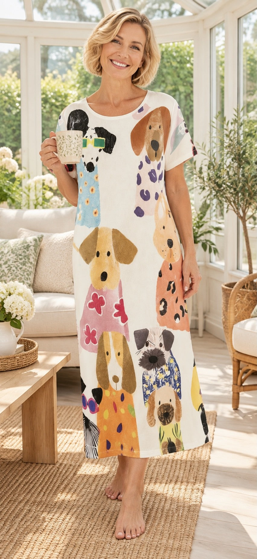 Robe de nuit longue