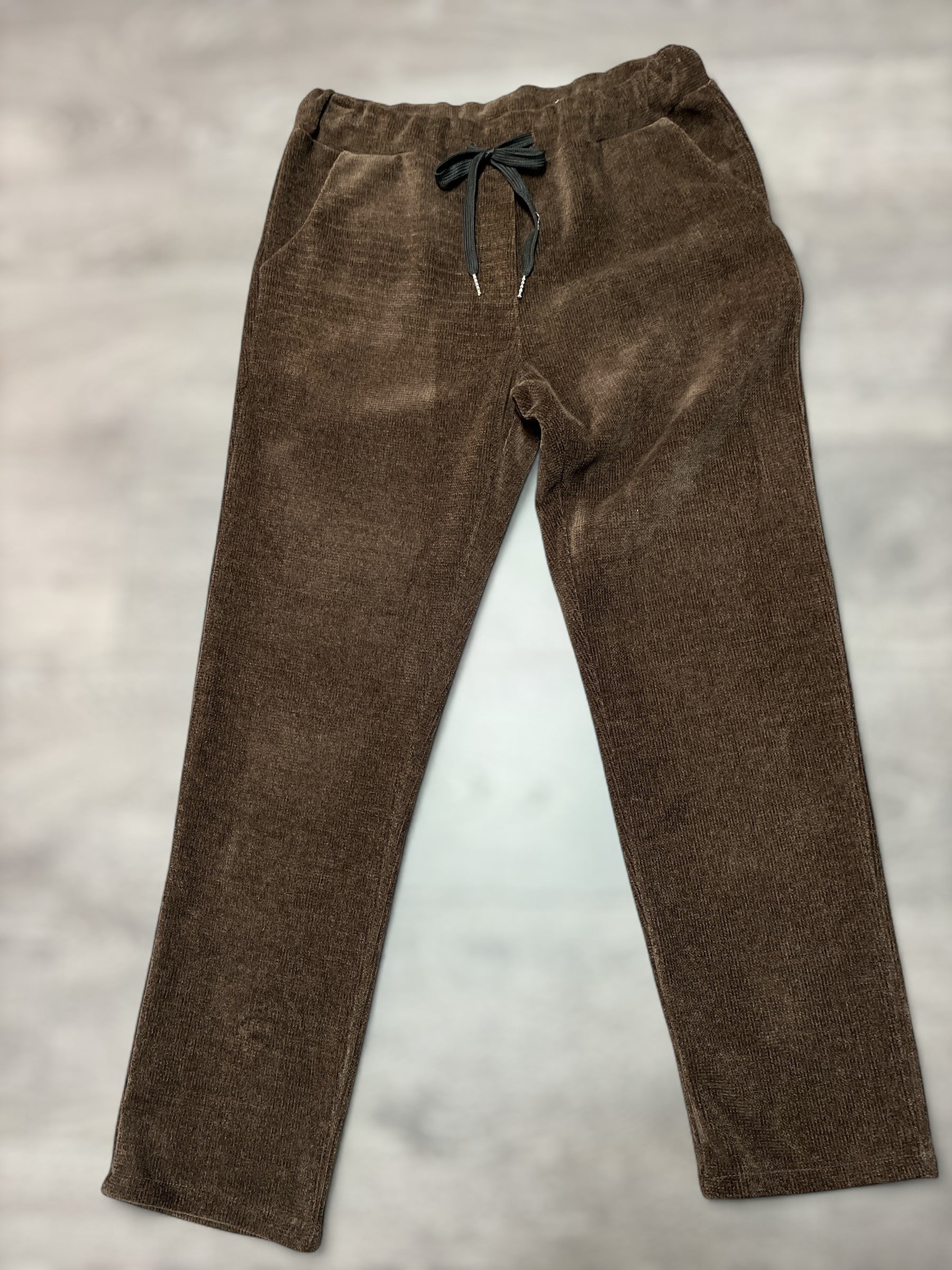 Pantalon de style corduroy/velour