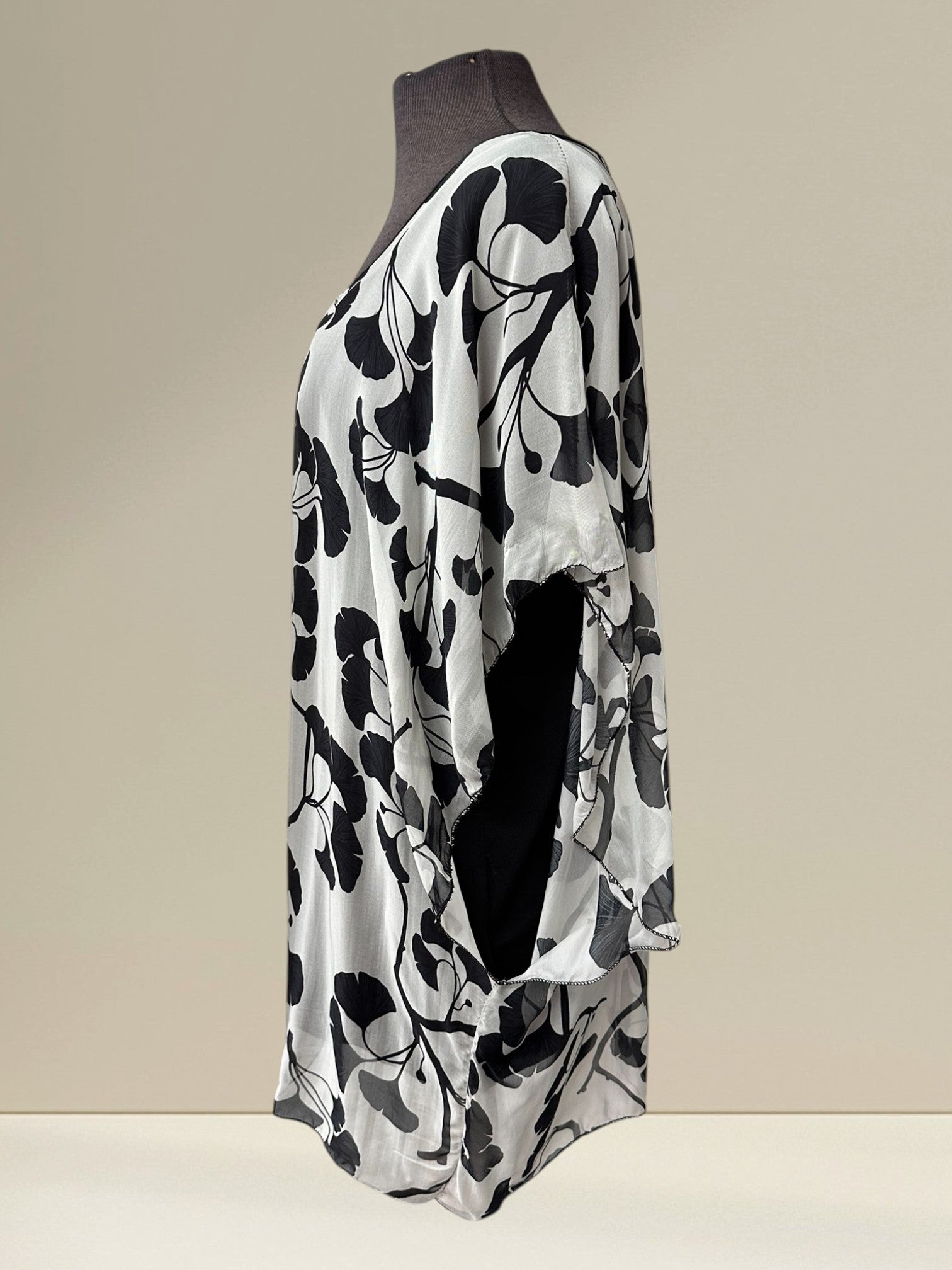 Blouse (motif fleuris)