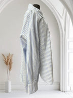 Blouse rayé avec gros boutons